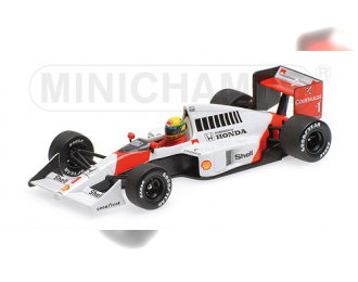 MCLAREN HONDA MP4-5 Ayrton Senna (1989), red / white