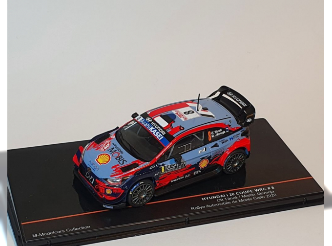 HYUNDAI i20 Coupe WRC #8 "Hyundai Shell Mobis WRT" Tänak/Järveoja Winner Arctic Rally Finland 2021