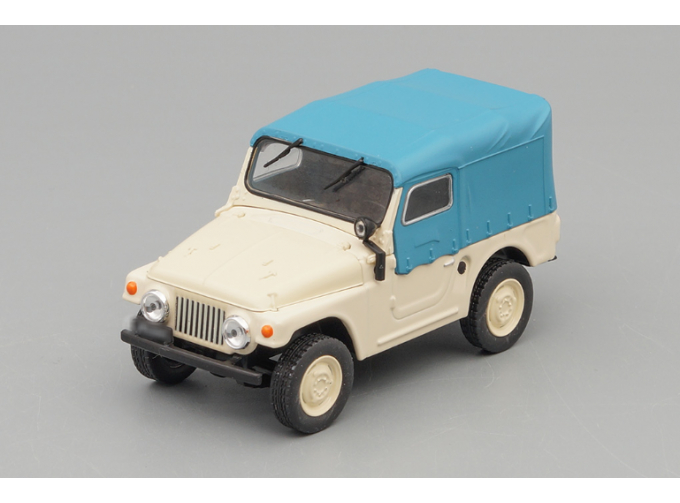 МОСКВИЧ 415, Автолегенды СССР 112, бежевый / голубой