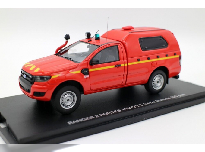 FORD RANGER PICK-UP CLOSED VSAVTT SAPEURS POMPIERS (2017)