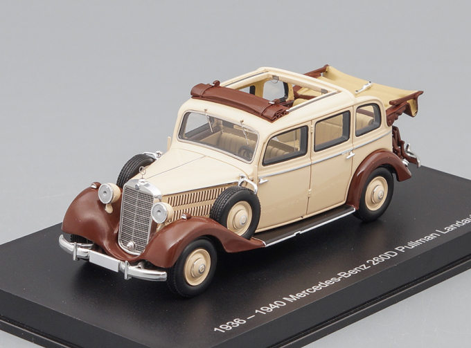 MERCEDES-BENZ 260D Pullmann Landaulet open roof (1936-1940), beige