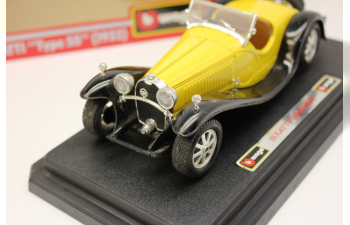 BUGATTI Type 55 (1932), yellow / black