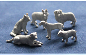 Livestock Set Vol.3 (six dogs)