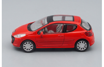 PEUGEOT 207, red