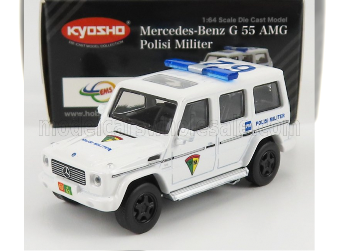 MERCEDES-BENZ G-class G55 Amg Polisi 2018, White