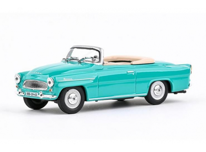 SKODA Felicia (1963) Roadster, Pea Green