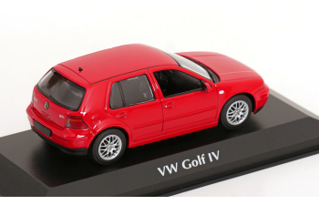 VOLKSWAGEN Golf IV (1999), red
