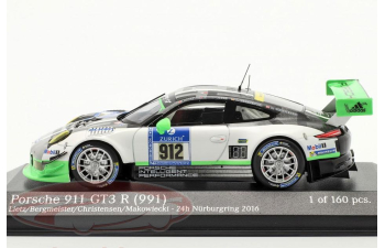 PORSCHE 911 (991) GT3 R Manthey Racing 24h Nuerburgring Richard Lietz, Jörg Bergmeister, Michael Christensen, Frederic Makowiecki (2016)