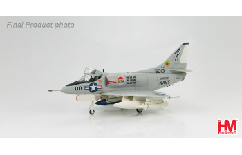 Douglas A-4B Skyhawk Diecast Model USN VA-15 Valions USS Intrepid Vietnam 1967