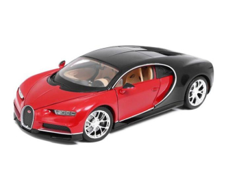 BUGATTI Chiron (2016), Red/Black