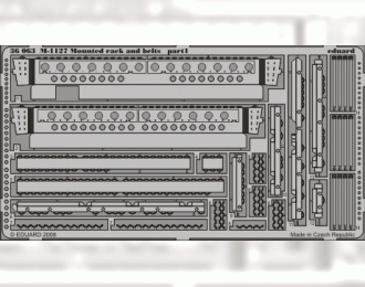 Фототравление для M-1127 Mounted rack and belts