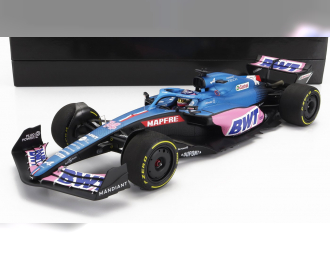 RENAULT F1 A522 Team Alpine Bwt №14 Australian Gp (2022) Fernando Alonso, Blue Pink