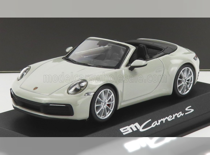 PORSCHE 911 992 Carrera S Cabriolet 2019, Chalk