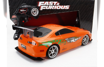 RC TOYOTA Brian's Supra Mkiv (1995) - Paul Walker - Fast & Furious, Orange