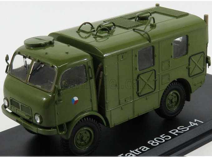 TATRA 805 RS-41 радиостанция RM-31MA Třinec (Чехословацкая армия) 4x4 (1953), Olive Green