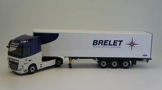 DAF XF MY 2017 Space Cab c полуприцепом "BRELET" 2020