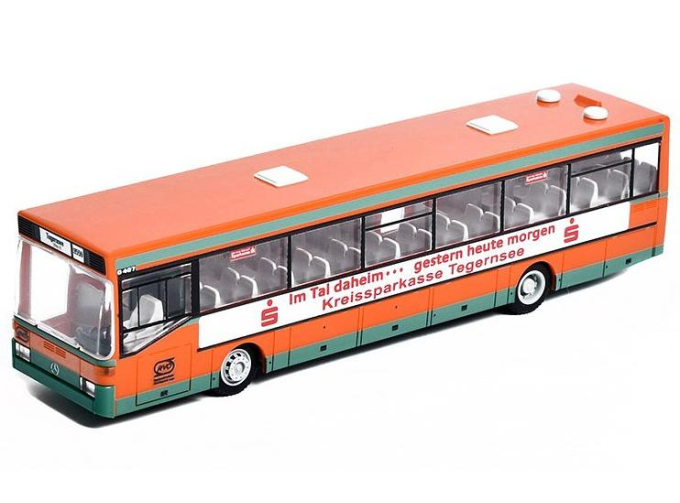 MERCEDES-BENZ O 407 RVO - Kreissparkasse Tegernsee (1987), orange/white/green