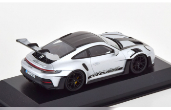 PORSCHE 911 (992) GT3 RS Nuerburgring Lap (2022), silver black