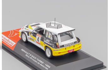 RENAULT 5 Maxi Turbo #4 1986, white / yellow