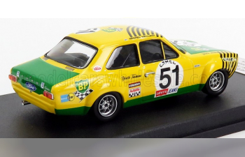 FORD Escort Mki №51 24h Spa Francorchamps (1971) H.Akersloot - Y.fontaine, Yellow Green