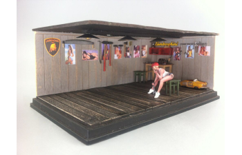 Диорама Гараж