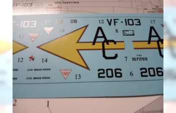 Декаль F-4B/J Phantom-II VF-103 Sluggers