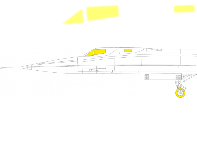 Маска окрасочная SR-71A