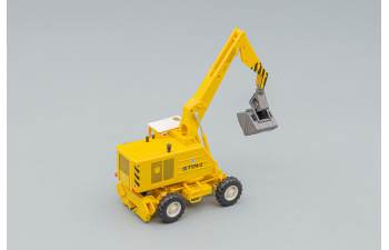 Weimar Mobile Excavator T174-2, yellow