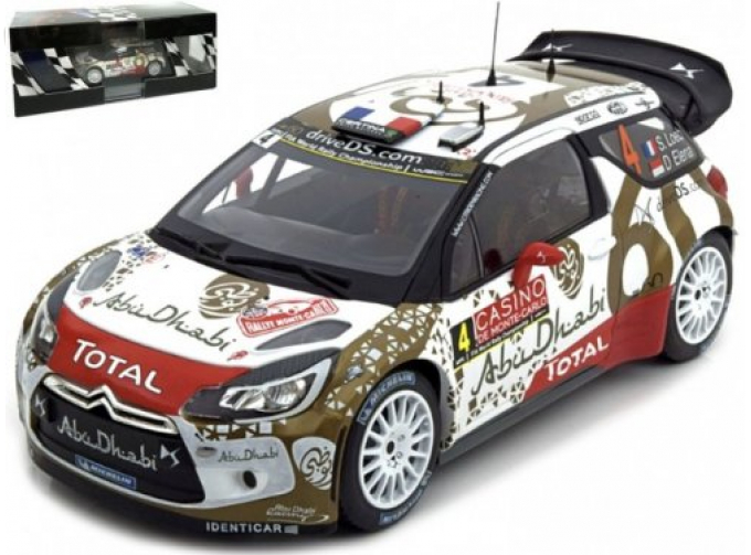 Citroen DS3 WRC #4 Loeb/Elena Rally Monte Carlo 2015