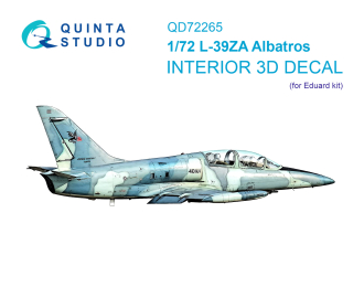 3D Декаль интерьера кабины L-39ZA Albatros (Eduard)