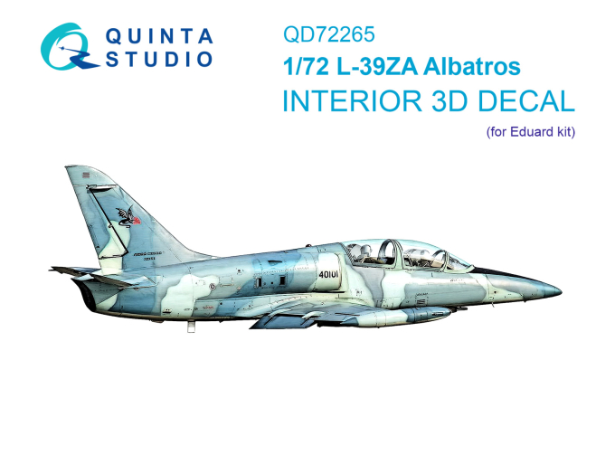 3D Декаль интерьера кабины L-39ZA Albatros (Eduard)
