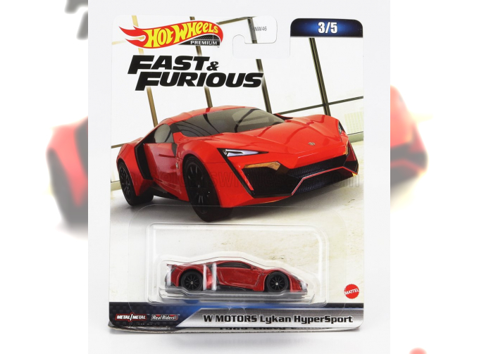 LYKAN Dom's Hypersport (2015) - Fast & Furious 7, Red