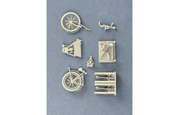 Сборная модель французский мотоцикл Model P - тип C 1903