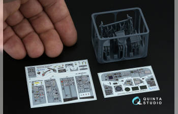 3D Декаль интерьера кабины Tornado IDS (ВВС Германии) (Revell) (с 3D-печатными деталями) (малая версия)
