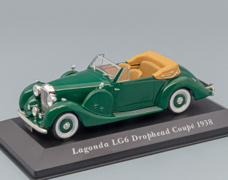LAGONDA LG 6 Drophead Coupé, Grande-Bretagne (1938), зеленый
