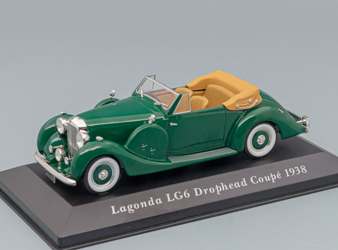 LAGONDA LG 6 Drophead Coupé, Grande-Bretagne (1938), зеленый