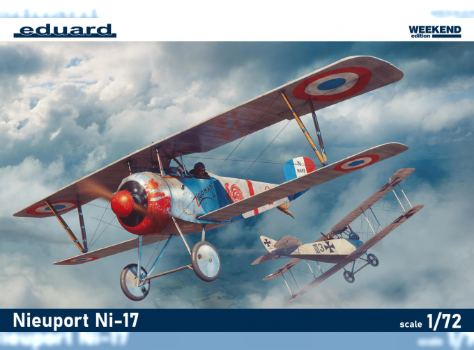 Сборная модель Самолет Nieuport Ni-17