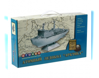 Сборная модель Корабль Атомный ледокол Арктика