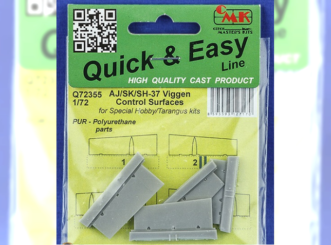 AJ/SK/SH-37 Viggen Control Surface