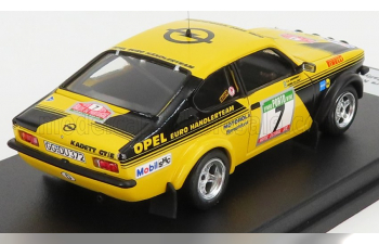 OPEL Kadett Gt/e (night Version) №7 Rally Of Portugal (1976) A.Kullang - C.G.Andersson, Yellow Black