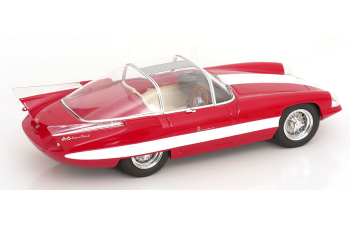 ALFA ROMEO 6C 3000 Superflow II Pininfarina (1956), red / white