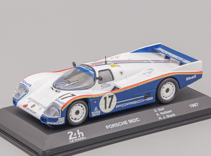 PORSCHE 962c 3.0l F6 Team Rothmans Porsche Ag #17 (1987) Derek Bell / Al Holbert / Hans Joachim Stuck, 24h Le Mans Collection