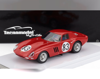 FERRARI 250 GTO 64 3.0L V12 TEAM SEFAC N 83 2nd 1000km NURBURGRING 1964 MIKE PARKES - JEAN GUICHET, red