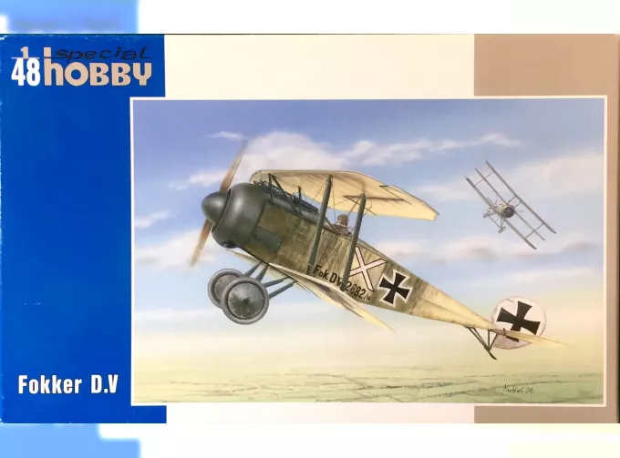 Сборная модель Fokker D.V