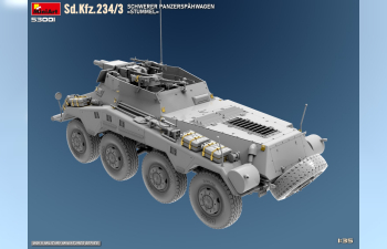 Сборная модель Sd.kfz. 234/3 Stummel Military 1945