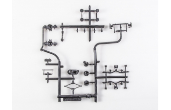 Сборная модель Бецема АЦ/АТЗ-16 (Камский грузовик 65207-87)