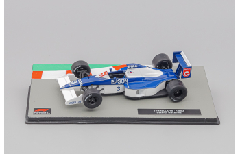TYRRELL F1 018 Ford #3 Season (1990) Satoru Nakajima, Blue White