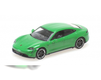 PORSCHE Taycan Turbo S (2019), Green