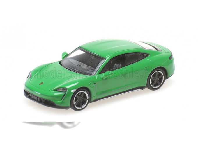 PORSCHE Taycan Turbo S (2019), Green