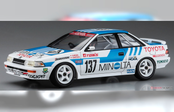 Сборная модель TOYOTA Corolla Levin Ae92 Team Minolta N 137 Jtc Season 1988 K.Misaki